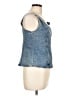 Free People Blue Sleeveless Top Size L - photo 4