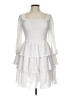 Assorted Brands 100% Terylene White Cocktail Dress Size L - photo 1