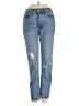 RE/DONE Hearts Blue Jeans Size 25 waist - photo 1