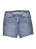 Torrid Blue Denim Shorts Size 16 - photo 1