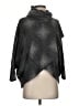 Nally & Millie Metallic Gray Poncho Size Sm - Med Petite - photo 1