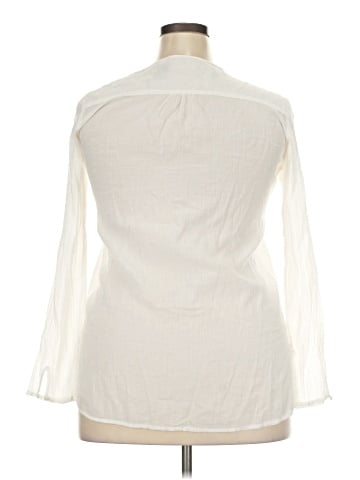 Liz Claiborne Long Sleeve Blouse (view 2)