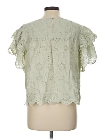 7 For All Mankind Short Sleeve Blouse (view 2)