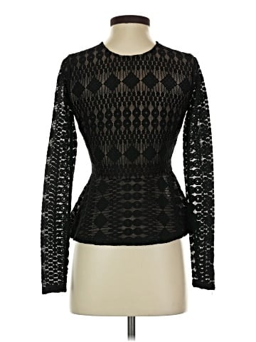 BCBGMAXAZRIA Long Sleeve Blouse (view 2)