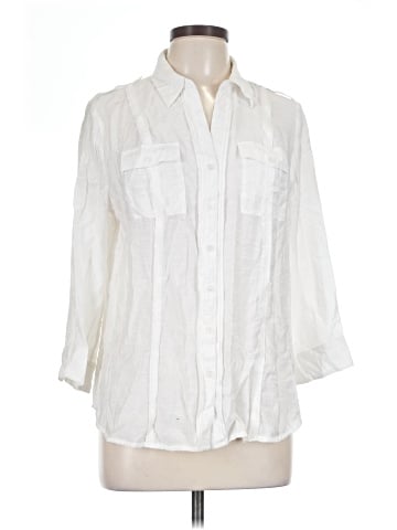 DressBarn 3/4 Sleeve Button-Down Shirt (view 1)
