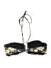 Shade & Shore Floral Black Swimsuit Top Size L - photo 2