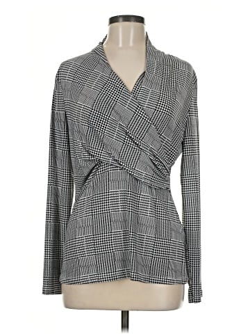 DKNY Long Sleeve Blouse (view 1)