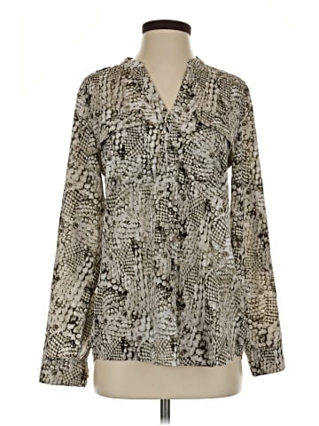 Calvin Klein Long Sleeve Blouse (view 1)