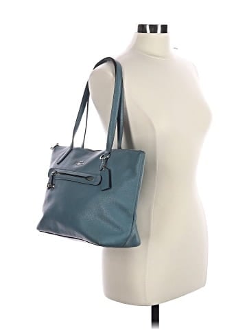 Coach Leather Tote (view 2)