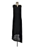 Halogen 100% Polyester Black Casual Dress Size L - photo 1