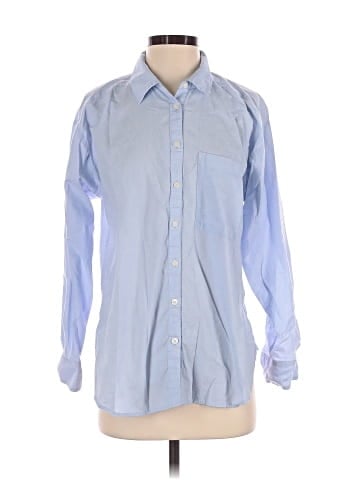 Ann Taylor LOFT Long Sleeve Button-Down Shirt (view 1)