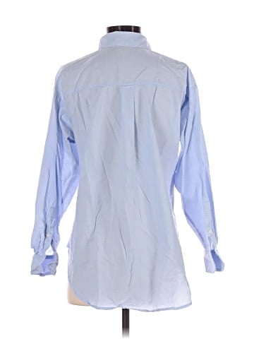 Ann Taylor LOFT Long Sleeve Button-Down Shirt (view 2)