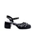 Steve Madden Checkered-gingham Black Sandals Size 5 - photo 1