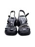 Steve Madden Checkered-gingham Black Sandals Size 5 - photo 2