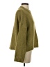 Pull&Bear Solid Green Pullover Sweater Size S - photo 4