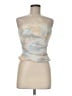Zara Silver Ivory Sleeveless Top Size M - photo 1
