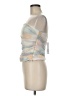 Zara Silver Ivory Sleeveless Top Size M - photo 5
