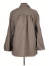 Max Studio Houndstooth Brown Gray Coat Size L - photo 2