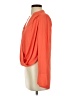 BCBGMAXAZRIA 100% Polyester Orange Long Sleeve Blouse Size XS - photo 5