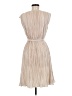 DKNY 100% Polyester Tan Cocktail Dress Size 8 - photo 2