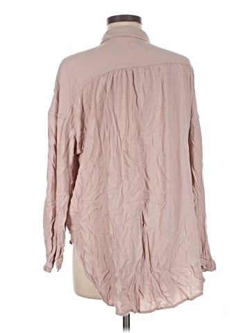 American Eagle Outfitters Long Sleeve Blouse (view 2)