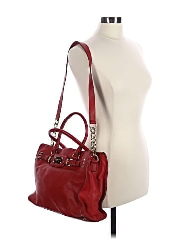 MICHAEL Michael Kors Leather Satchel (view 2)