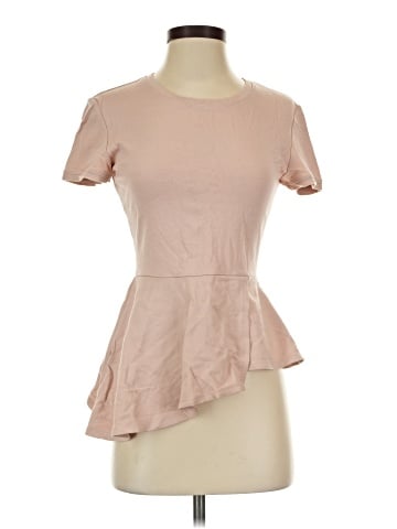 BCBGMAXAZRIA Short Sleeve Top (view 1)