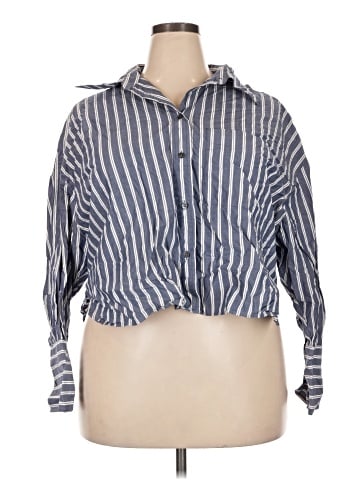 Banana Republic 3/4 Sleeve Button-Down Shirt (view 1)