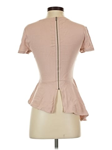 BCBGMAXAZRIA Short Sleeve Top (view 2)