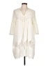 MONORENO Ivory Casual Dress Size L - photo 1