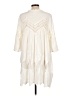 MONORENO Ivory Casual Dress Size L - photo 2