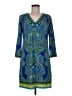 Laundry by Shelli Segal Paisley Blue Casual Dress Size M - photo 1