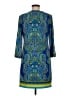 Laundry by Shelli Segal Paisley Blue Casual Dress Size M - photo 2