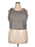Tahari 100% Polyurethane Gray Tank Top Size 3X - photo 1