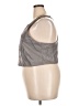 Tahari 100% Polyurethane Gray Tank Top Size 3X - photo 5