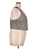 Tahari 100% Polyurethane Gray Tank Top Size 3X - photo 4