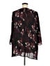 J.Jill 100% Polyester Burgundy 3/4 Sleeve Blouse Size 3X - photo 2