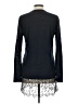 Sandro 100% Linen Color Block Solid Floral Blue Black Long Sleeve Top Size L (estimated) - photo 2