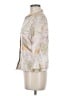 Connie Roberson Floral Ivory 3/4 Sleeve Blouse Size S - photo 5