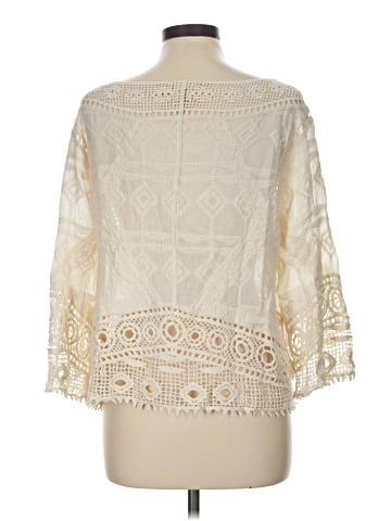Ultra Pink 3/4 Sleeve Blouse (view 2)
