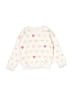 Baby Gap Hearts Ivory Pullover Sweater Size 4T - photo 1