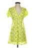 B. Split Yellow Cocktail Dress Size S - photo 1