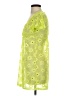 B. Split Yellow Cocktail Dress Size S - photo 5