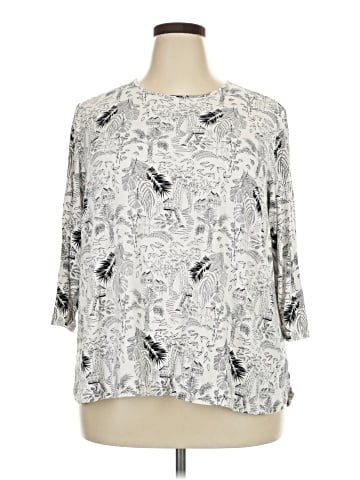 J.Jill 3/4 Sleeve T-Shirt (view 1)