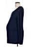 Isabel Maternity Blue Long Sleeve Top Size Lg Maternity - photo 5