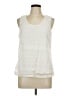 Solitaire 100% Polyester Ivory Tank Top Size L - photo 1