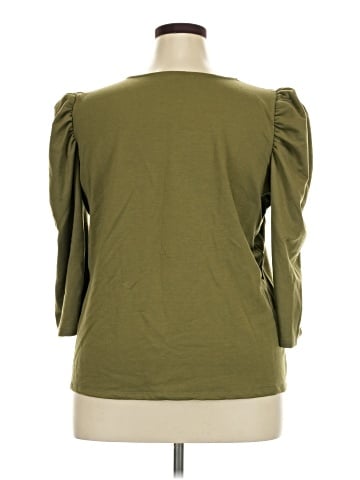 ELOQUII 3/4 Sleeve T-Shirt (view 2)