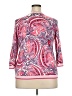 Talbots Paisley Pink Cardigan Size 2X Petite - photo 2