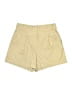 H&M Solid Tan Khaki Shorts Size 10 - photo 1