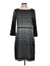 Max Studio Chevron-herringbone Black Gray Casual Dress Size L - photo 1